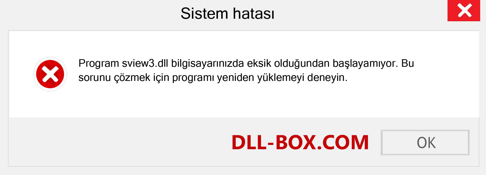 sview3.dll dosyası eksik mi? Windows 7, 8, 10 için İndirin - Windows'ta sview3 dll Eksik Hatasını Düzeltin, fotoğraflar, resimler